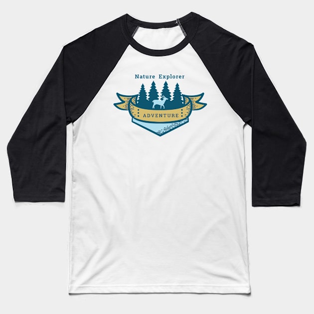 Nature Baseball T-Shirt by Original_Badman